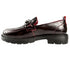 Pantofi casual, dama, PASS COLLECTION, X400008B bordo, piele lacuita